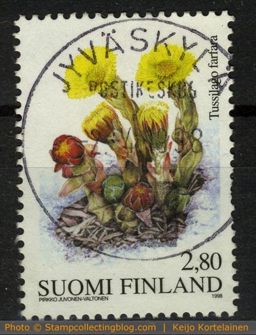 Coldsfeet on Finnish postage stamp