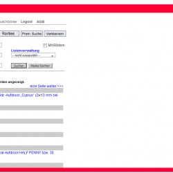 User interface issues with online catalogue Notice anything funny with this listing?