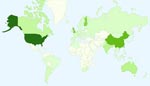 Stamp collecting is a worldwide hobby