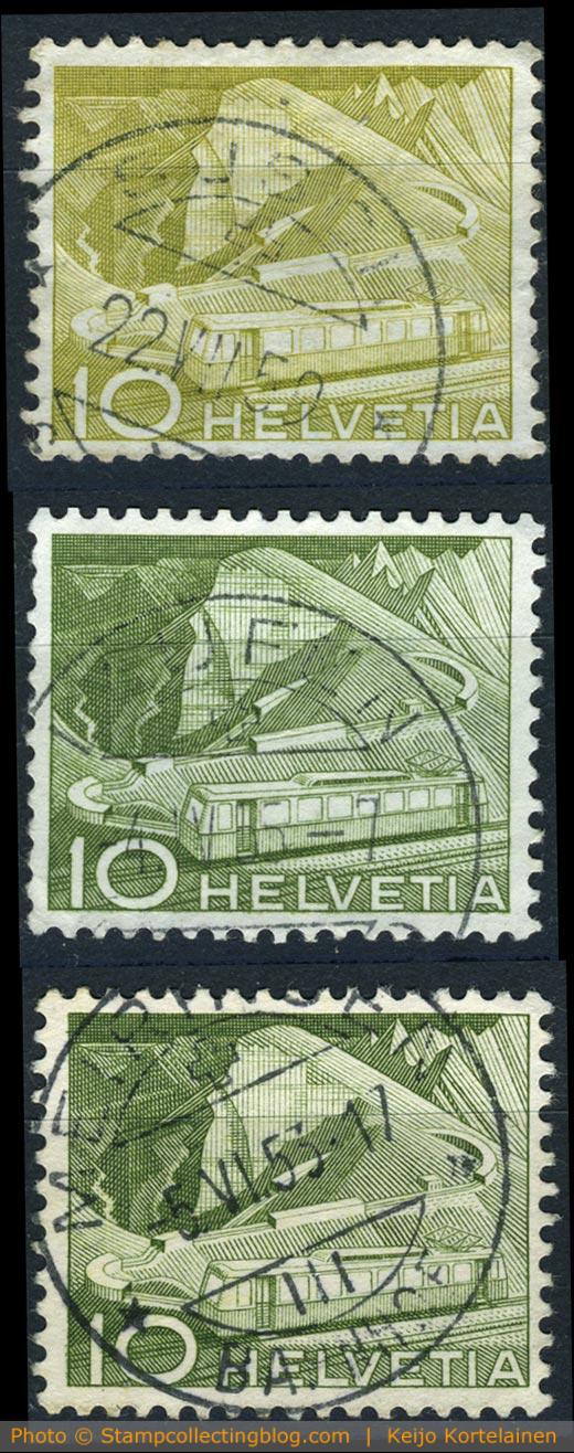 Swiss (helvetia) postage stamps issued in 1949 Swiss (helvetia) postage stamps issued in 1949