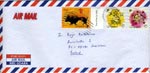 Incoming mail: cover from Singapore