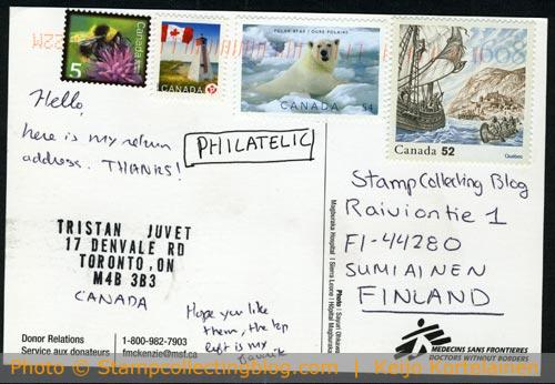 Postcard from Canada