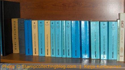 Part of my philatelic library Part of my philatelic library