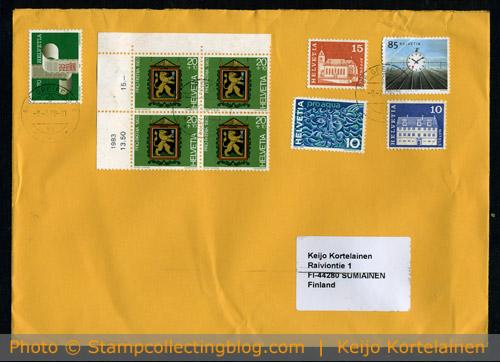 A cover from Switzerland A cover from Switzerland