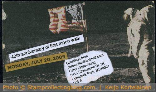 40th Anniversary of first moon walk 