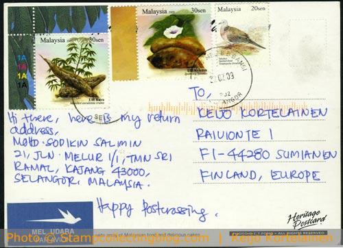 Postcard from Malaysia Postcard from Malaysia