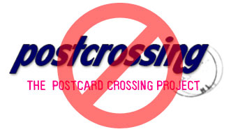 I'm not a postcrosser I'm not a postcrosser