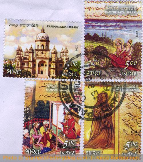 India 2009 - Rampur Raza Library postage stamps India 2009 - Rampur Raza Library postage stamps