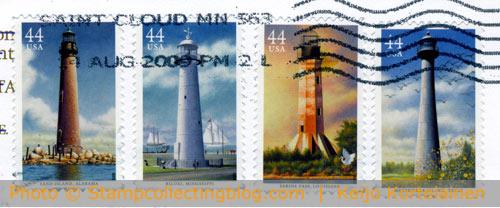 US Lighthouse stamps US Lighthouse stamps