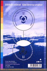 Finland - Save the Polars and Glaciers miniature sheet Finland - Save the Polars and Glaciers miniature sheet