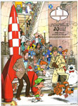 Miniature sheet for Belgian Comic Strip Center