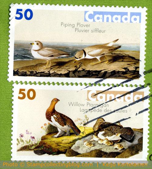 2005 Canada - Audobon birds. Michel #2266-2267, cat.value 0.80€ ea. 2005 Canada - Audobon birds. Michel #2266-2267, cat.value 0.80€ ea.