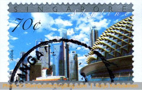 2004 Singapore - skyline. Michel #1342, cat. value 0.80€ 2004 Singapore - skyline. Michel #1342, cat. value 0.80€