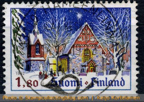 1992 Finland - Christmas postage stamp