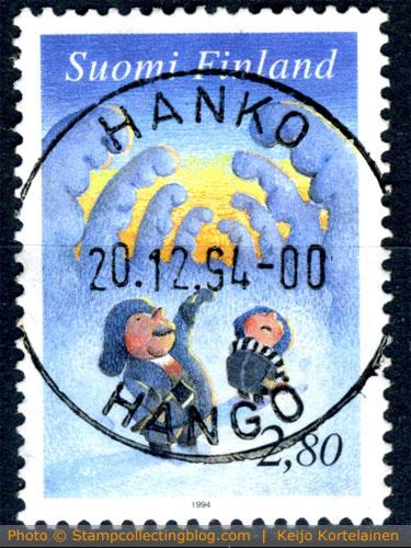 1994 Finland - Christmas postage stamp 1994 Finland - Christmas postage stamp