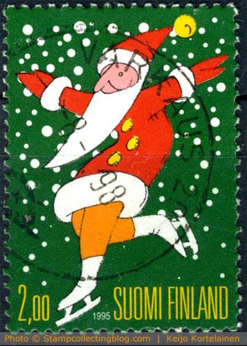 1995 Finland - Christmas postage stamp 1995 Finland - Christmas postage stamp