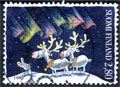 Finnish Christmas postage stamps:Merry Christmas