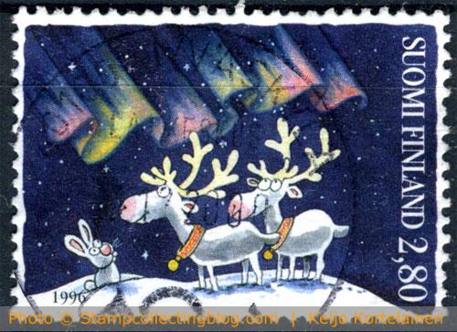 1996 Finland - Christmas postage stamp