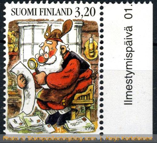 1996 Finland - Christmas postage stamp