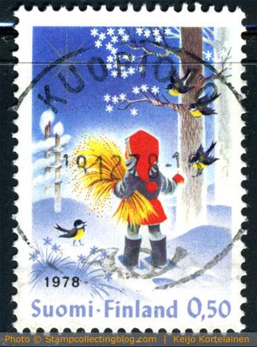 1978 Finland - Christmas postage stamp 1978 Finland - Christmas postage stamp