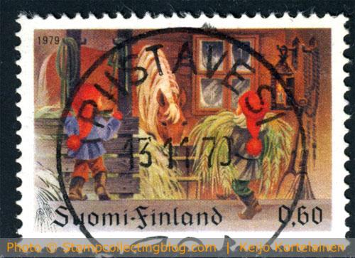 1979 Finland - Christmas postage stamp 1979 Finland - Christmas postage stamp