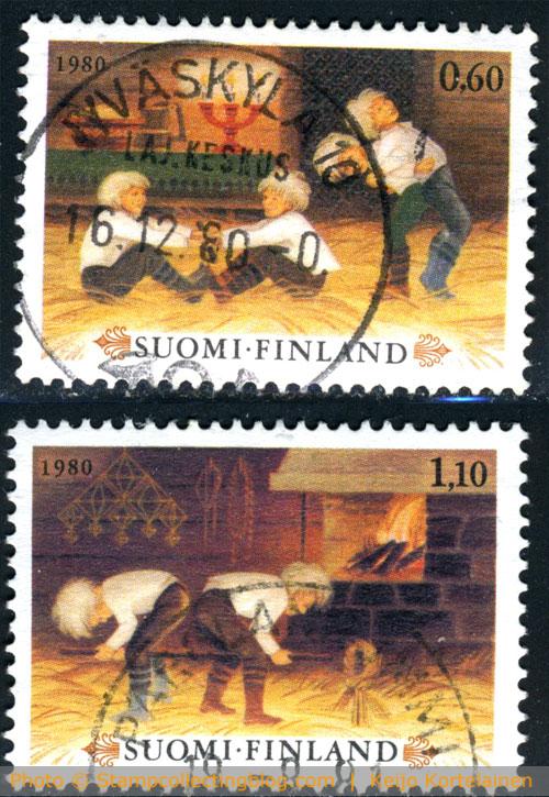 1980 Finland - Christmas postage stamp