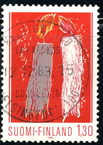 1983 Finland - Christmas postage stamp 1983 Finland - Christmas postage stamp