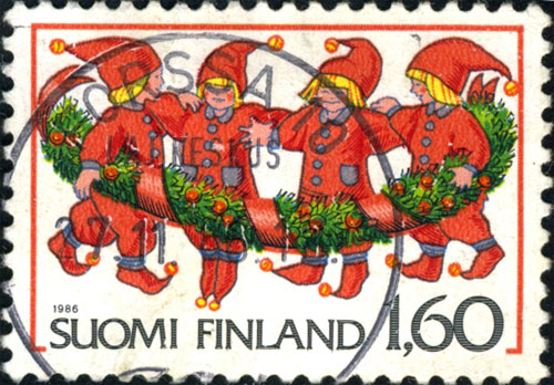 1986 Finland - Christmas postage stamp