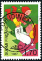 Finnish Christmas postage stamps: Introducing Mrs. Santa Claus