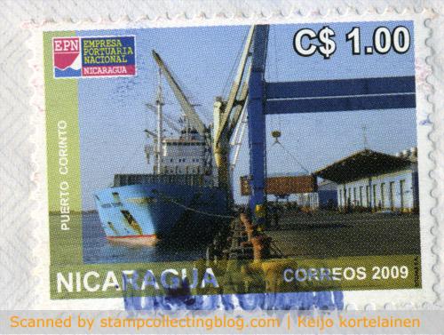 2009 Nicaragua - Puerto Corinto stamp 2009 Nicaragua - Puerto Corinto stamp