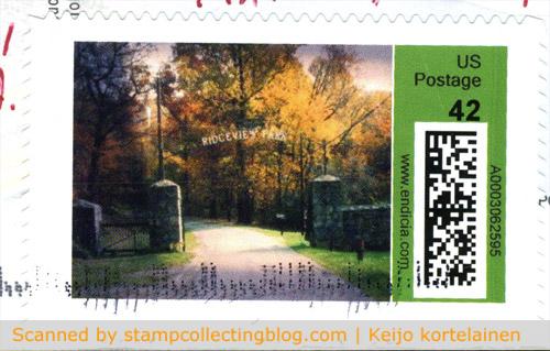 2009 - US personalized (photo) stamp. 2009 - US personalized (photo) stamp.