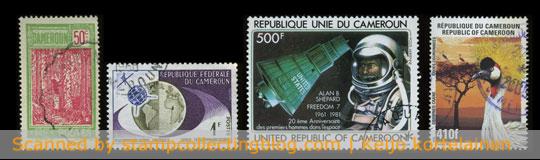Stamps from Cameroon. Stamps from Cameroon.