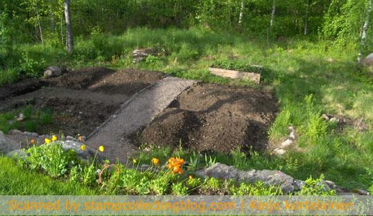 Some of our veggie-yard in 2010. Some of our veggie-yard in 2010.