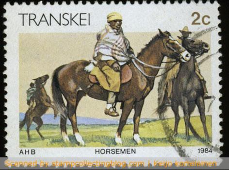 1984 Transkei. The 1984 definitive stamp series (18 values) focuses on Xhosa culture. 1984 Transkei. The 1984 definitive stamp series (18 values) focuses on Xhosa culture.