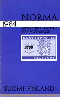 Norma Special catalog of Finnish stamps, 1984 edition.