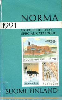 Norma Special catalog of Finnish stamps, 1984 edition.