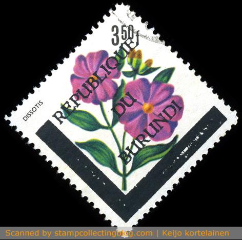 1967 Burundi. Royalist stamps were overprinted for the newborn republic. 