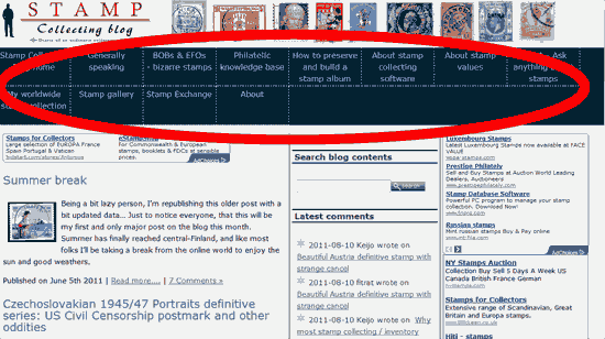The general categories for blog contents can be found on top navigation bar. The general categories for blog contents can be found on top navigation bar.