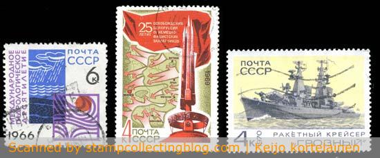 Some postally used Soviet stamps from my collection. Postally used copies like this are far and few, and most of the time I seem to find them in misc worldwide kiloware mixtures. Some postally used Soviet stamps from my collection. Postally used copies like this are far and few, and most of the time I seem to find them in misc worldwide kiloware mixtures.