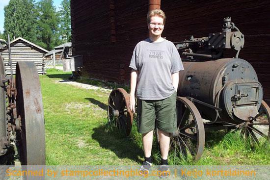 A picture of me looking at some of the latest tractor models, LOL... In reality this shot was taken earlier past summer while me and my family visited North Karelia open air museum. It is one of the largest open air museums in Scandinavia, and heavily focused on displaying development of agriculture and forestry. A highly recommendable place to visit. 