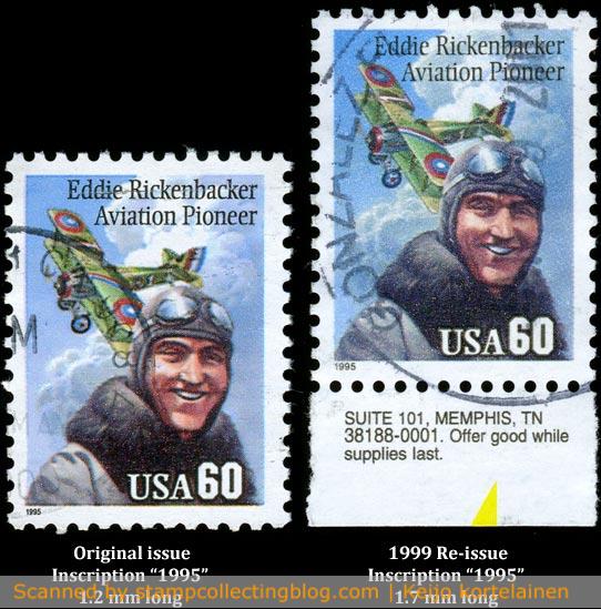 1995 USA. Eddie Rickenbacker, aviation pioneer. 1995 USA. Eddie Rickenbacker, aviation pioneer.