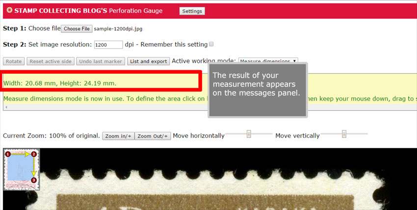 Measurement completed