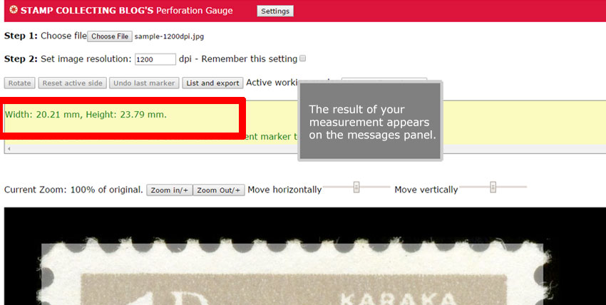 Measurement completed